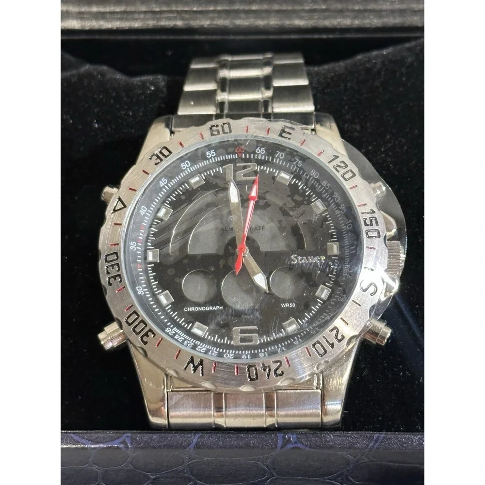 Staur Men's Watch‎ New Open Box Needs Batteries)